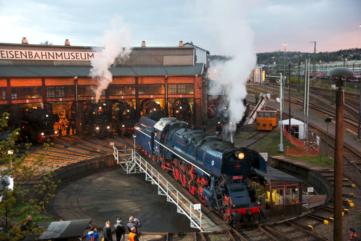 Gastlokomotive zum Dampfloktreffen Dresden © CHRISTIAN SACHER