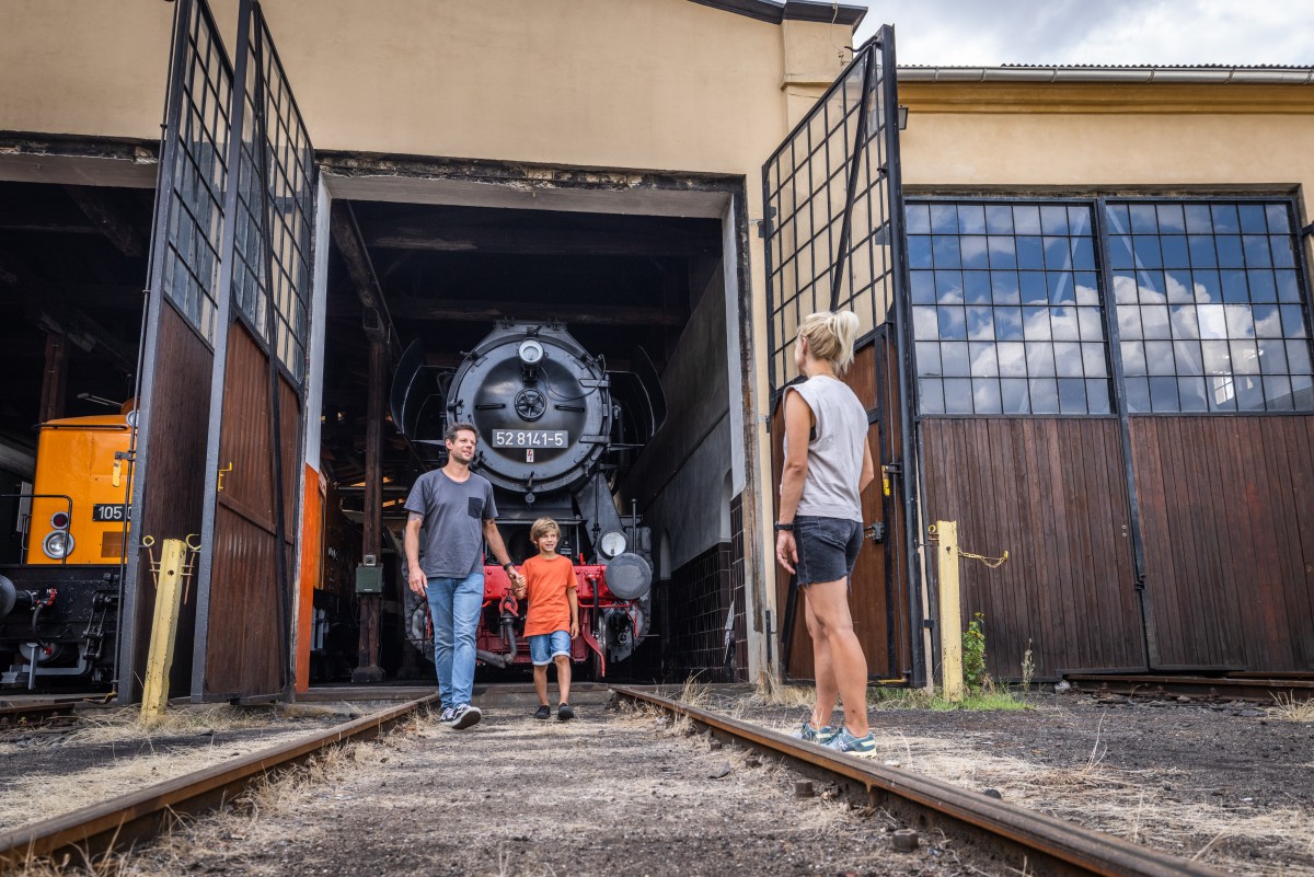 Eisenbahnmuseum Maschinenhaus Löbau © Philipp Herfort Photography