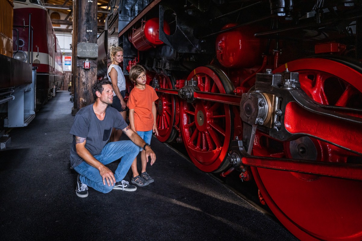 Eisenbahnmuseum Maschinenhaus Löbau © Philipp Herfort Photography