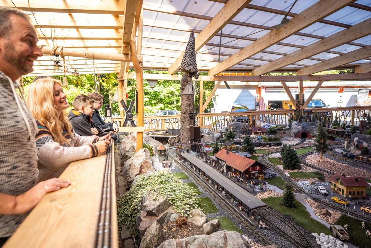 Gartenbahn am Erlebnishotel Fichtenhäusel © Philipp Herfort Photography
