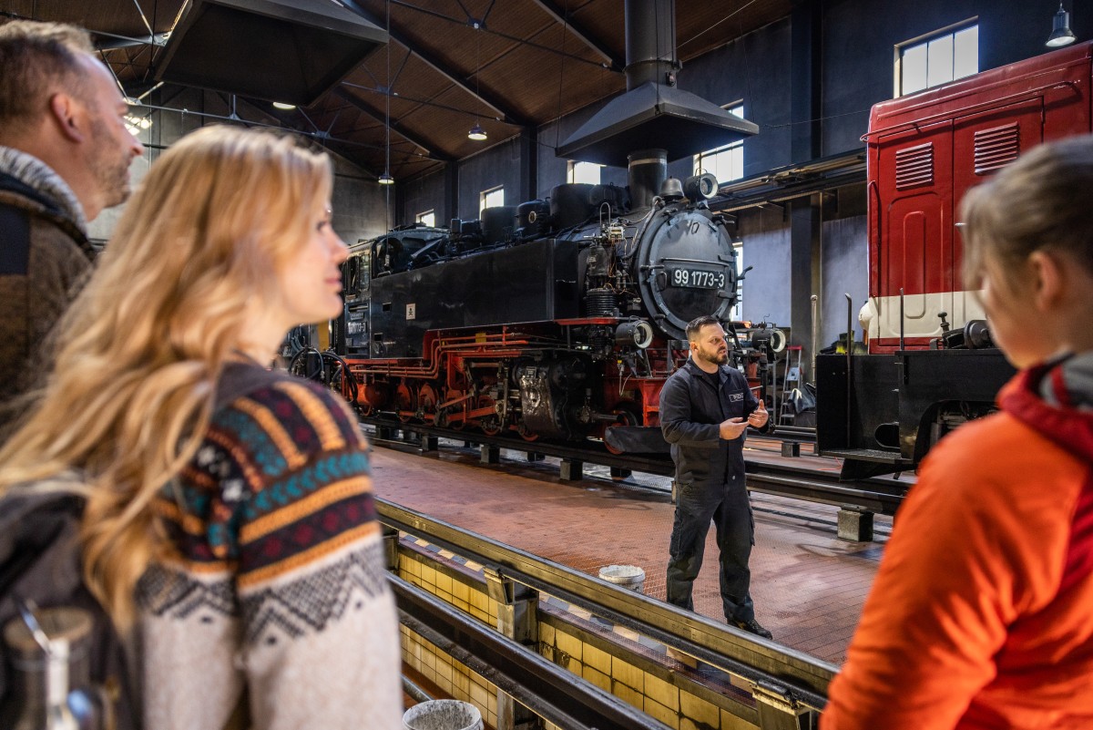 Fichtelbergbahn Werkstattführung © Philipp Herfort Photography