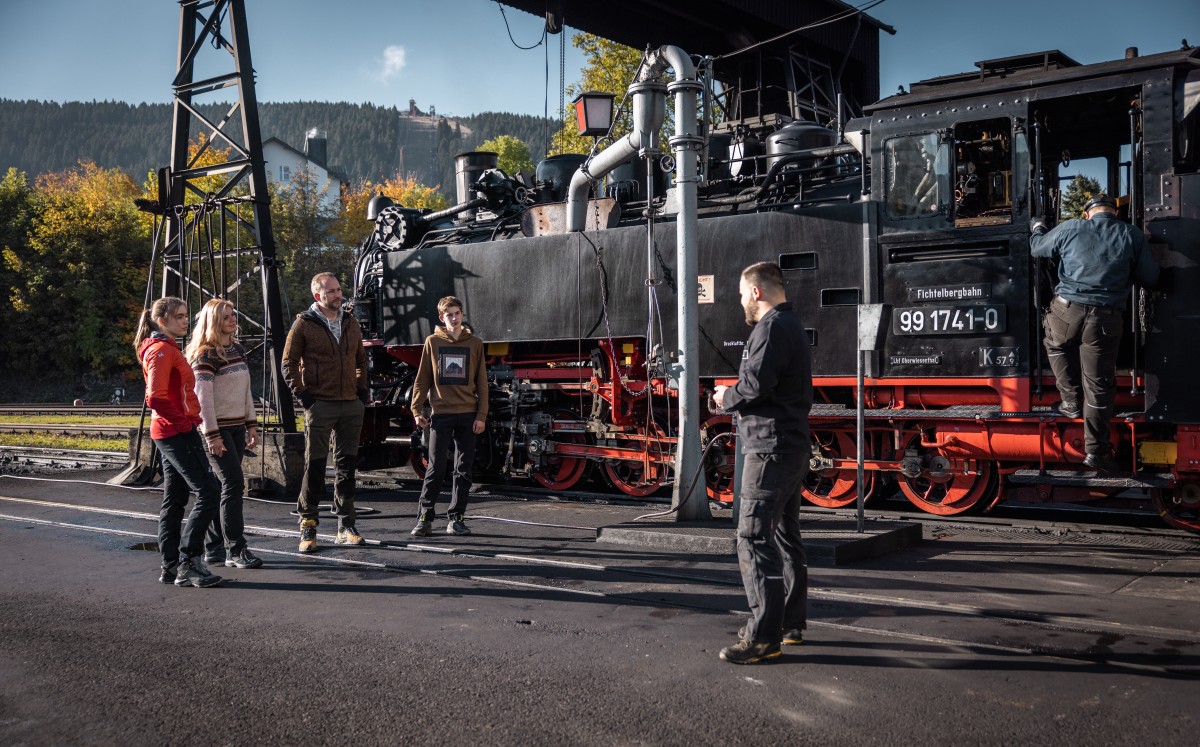 Fichtelbergbahn Werkstattführung © Philipp Herfort Photography