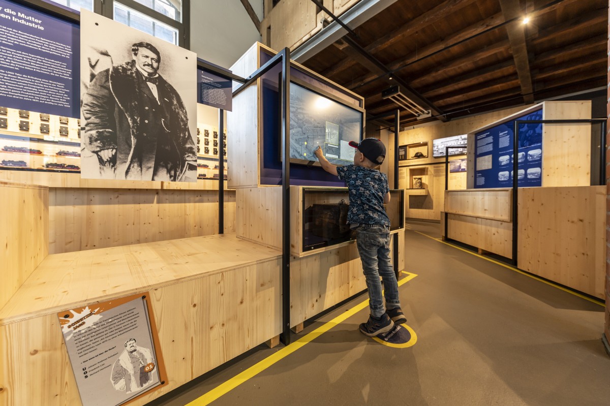 Schauplatz Eisenbahn Chemnitz-Hilbersdorf neue Austellung  © Ralph Kunz