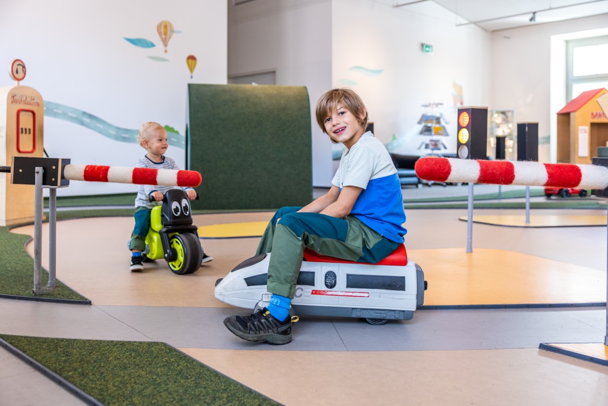 Kinderverkehrsgarten Verkehrsmuseum Dresden © Philipp Herfort Photography