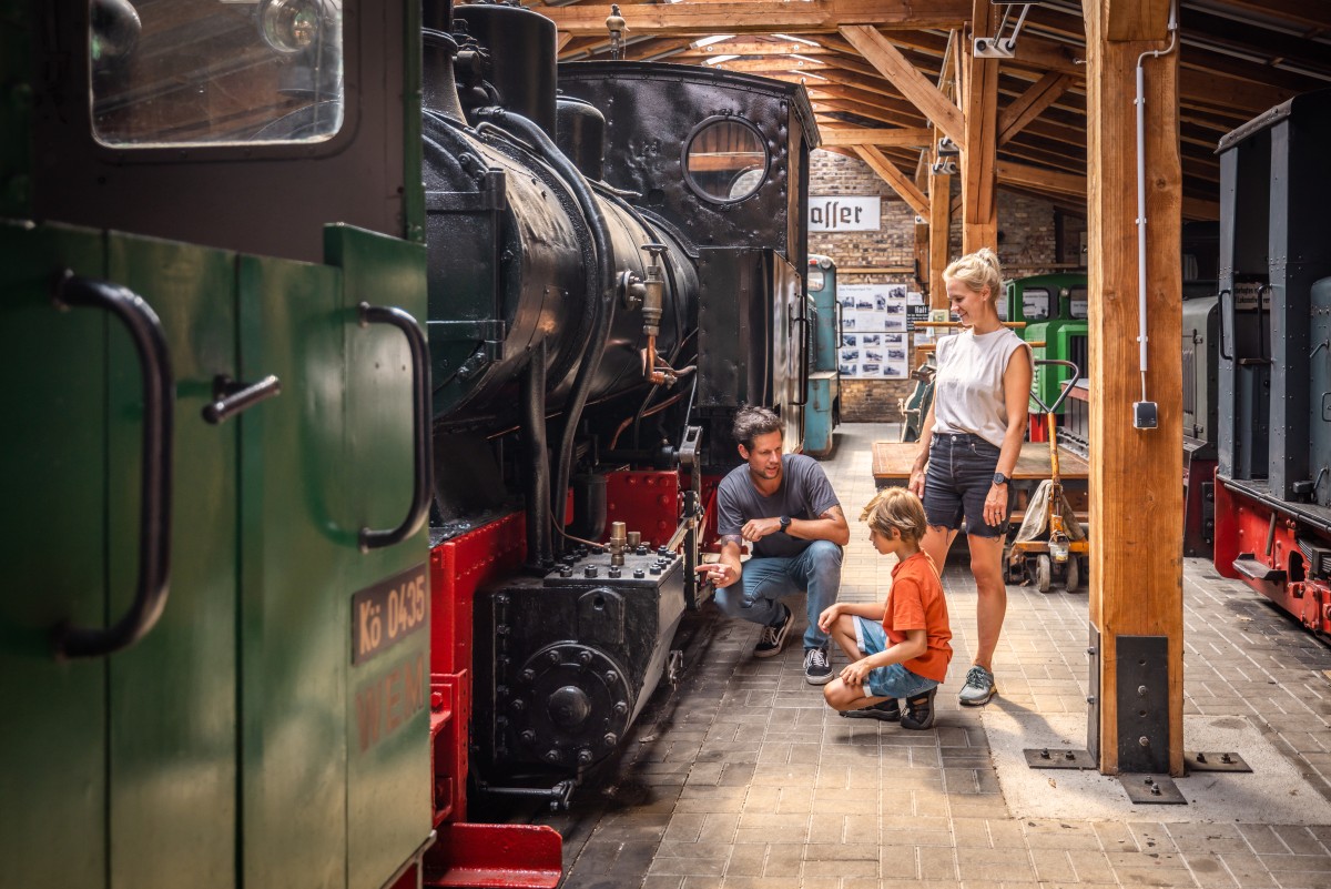 Waldeisenbahn Muskau_Museum Anlage Mitte © Philipp Herfort Photography