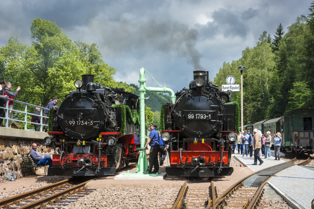 Weißeritztalbahn - Bahnhof Kipsdorf © MICHAEL SPERL Dresden