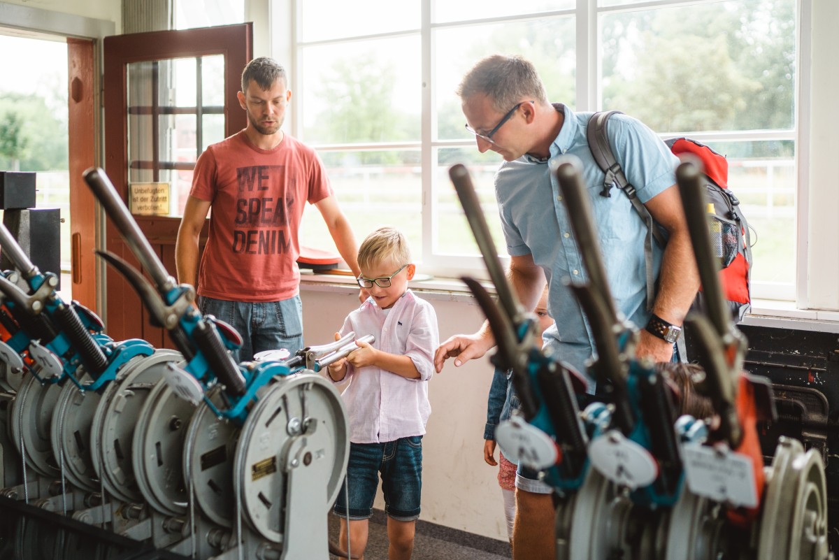 Zittauer Schmalspurbahn - Lehrstellwerk Zittau Süd © Erik Gross