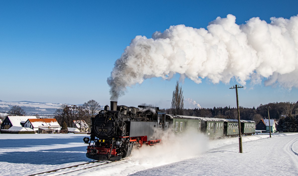 Zittauer Schmalspurbahn bei Kurort Jonsdorf © Mario England