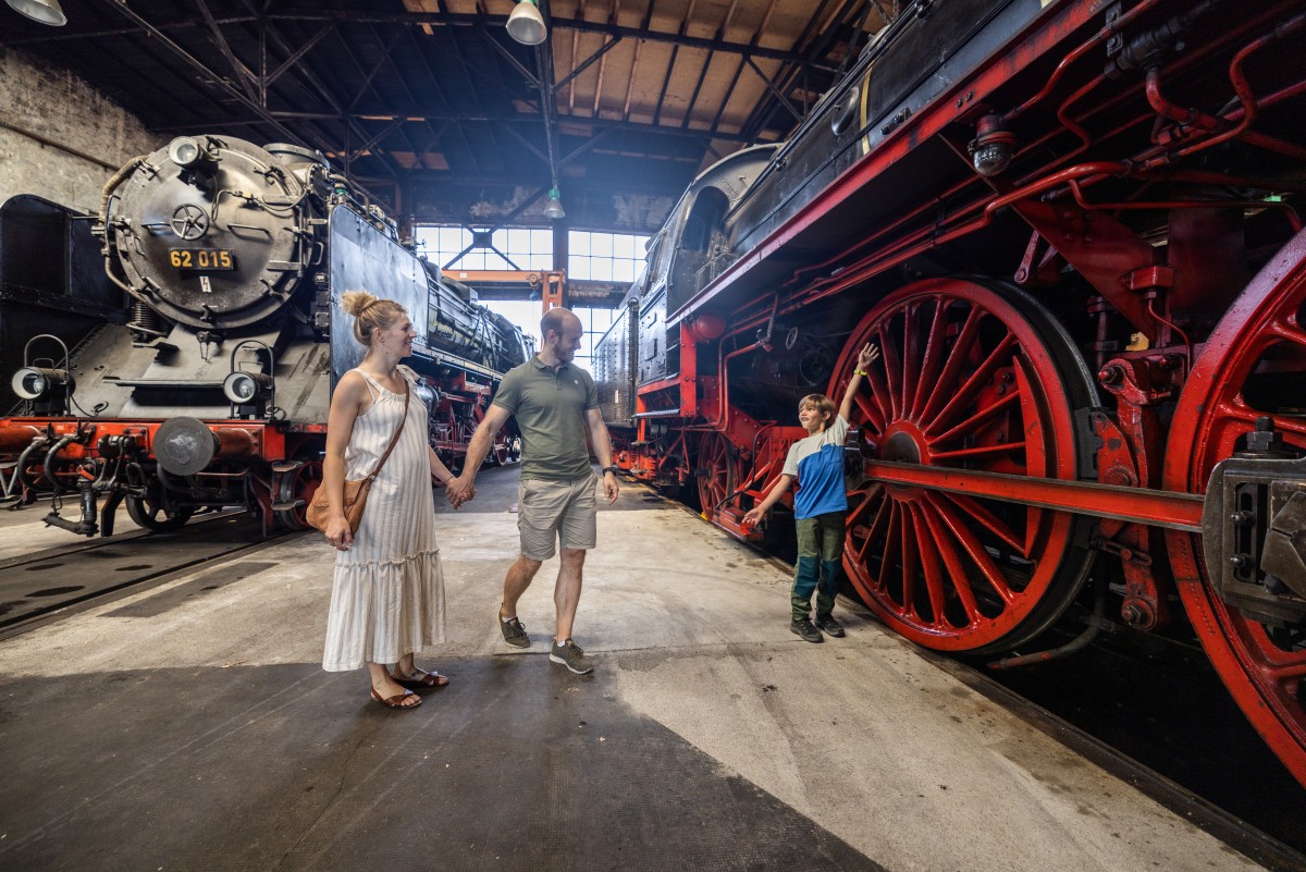 Eisenbahnmuseum Dresden © Philipp Herfort Photography